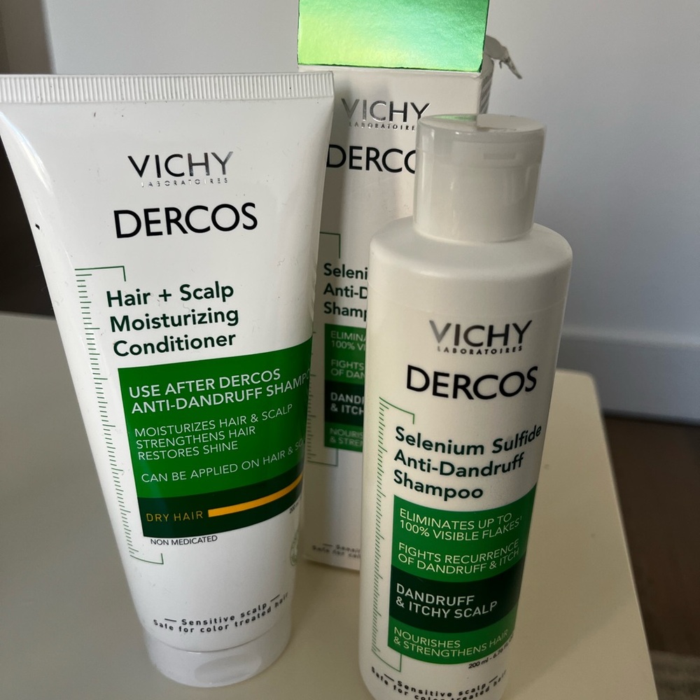 Vichy Dercos Anti-Dandruff Shampoo and Conditioner Duo (brand new)